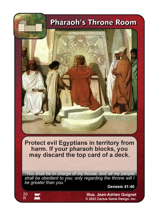 Pharaoh's Throne Room (IR) - Your Turn Games