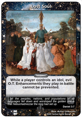 Lost Soul "Idolaters" [Daniel 3:7] (TtC-Alternate Border)
