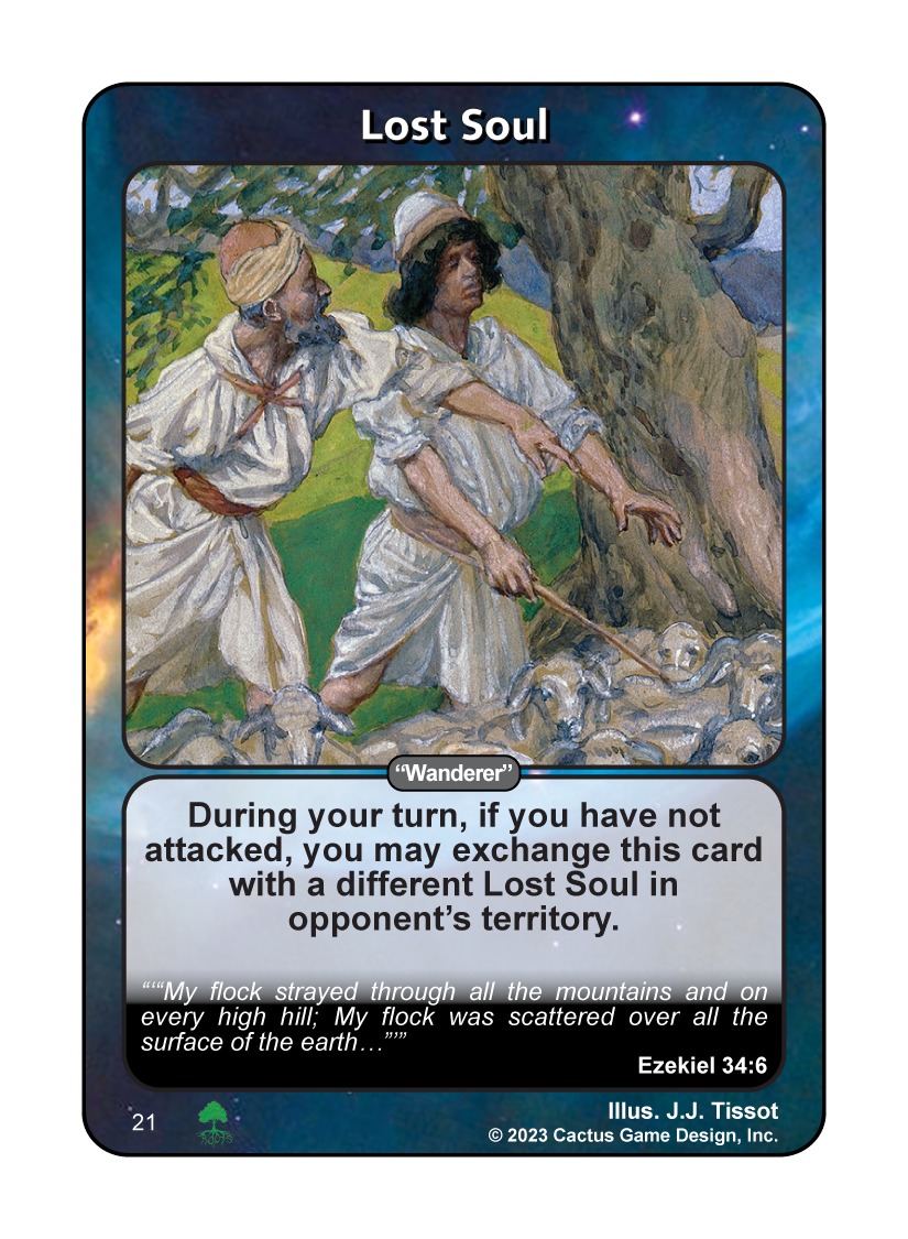 Lost Soul "Wanderer" [Ezekiel 34:6  (Roots) - Your Turn Games