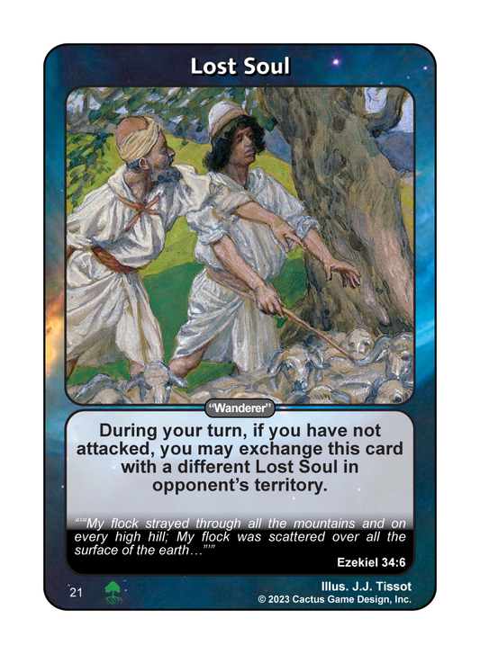 Lost Soul "Wanderer" [Ezekiel 34:6  (Roots) - Your Turn Games