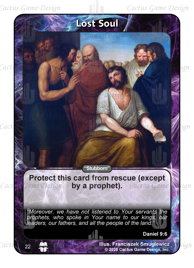 Lost Soul "Stubborn" [Daniel 9:6] (TtC) - Your Turn Games