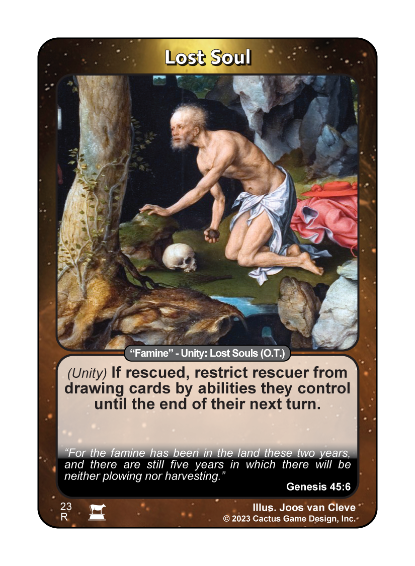 Lost Soul "Famine" [Genesis 45:6] (IR) - Your Turn Games