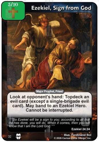 Ezekiel, Sign from God (TtC-Alternate Border)