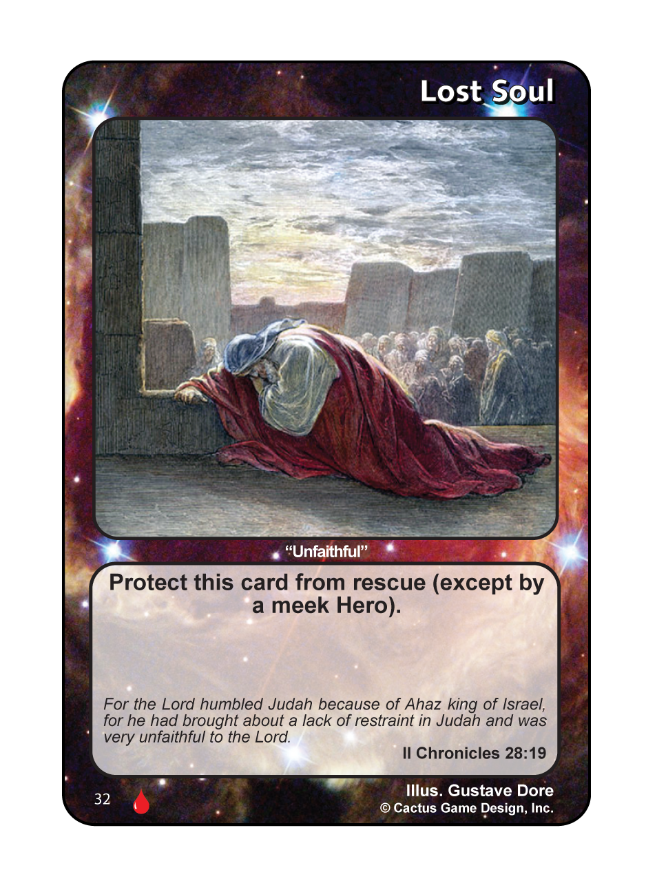 Lost Soul "Unfaithful" (II Chronicles 28:19) (LoC) - Your Turn Games