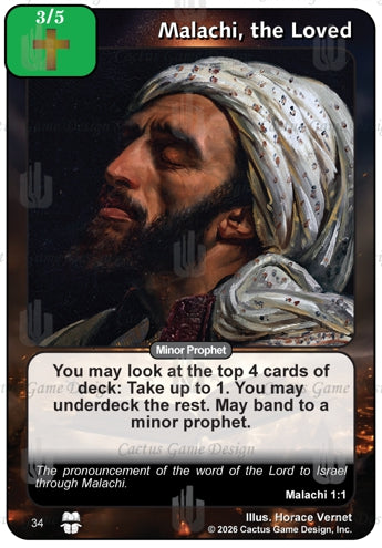 Malachi, the Loved (TtC-Alternate Border)