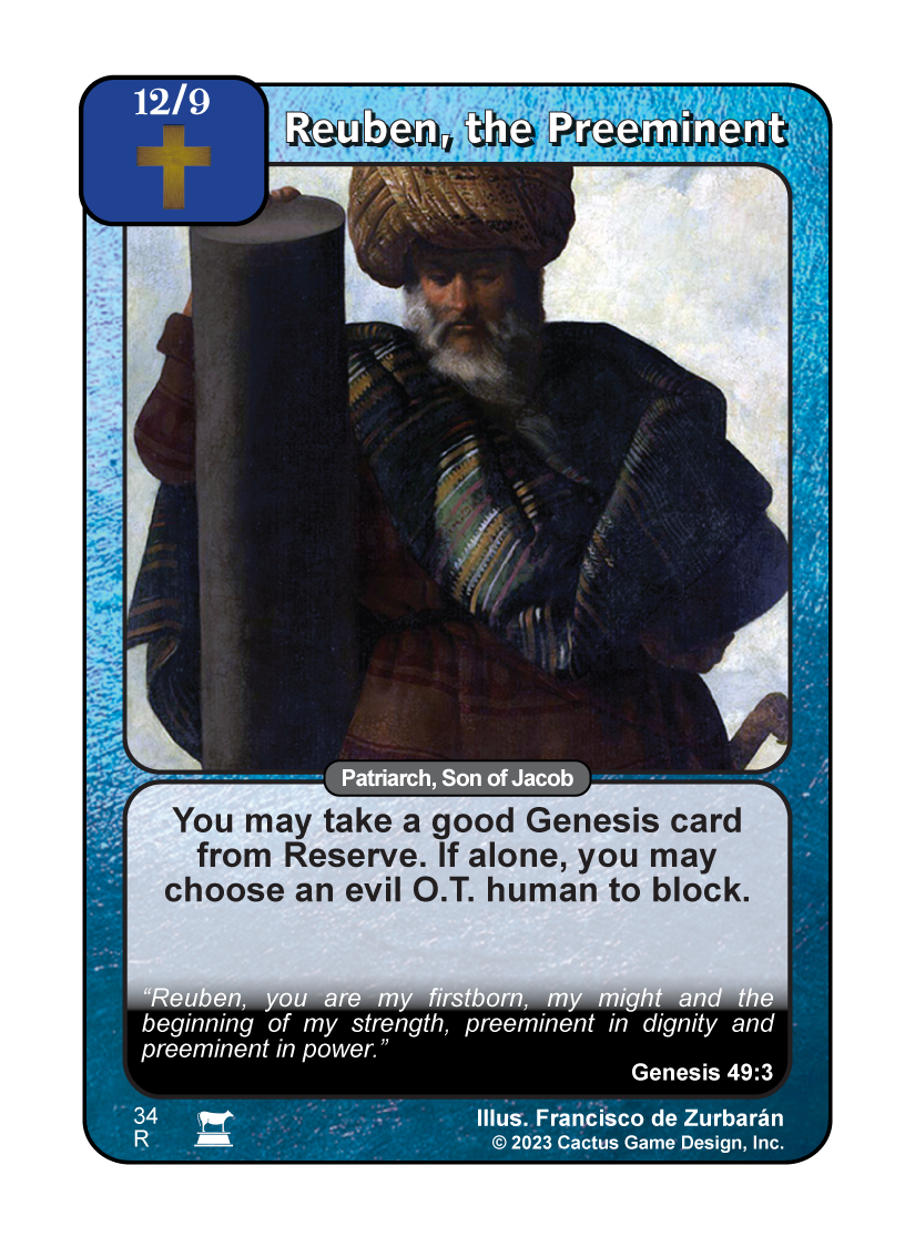 Reuben, the Preeminent (IR) - Your Turn Games