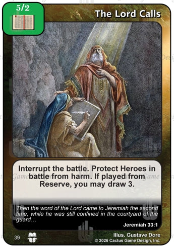 The Lord Calls (TtC-Alternate Border)