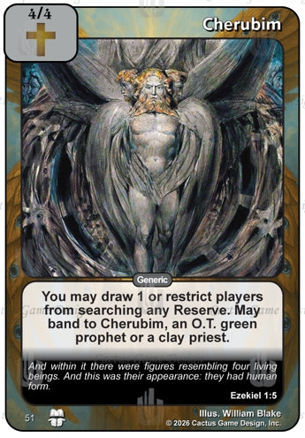Cherubim (Wings) (TtC-Alternate Border)