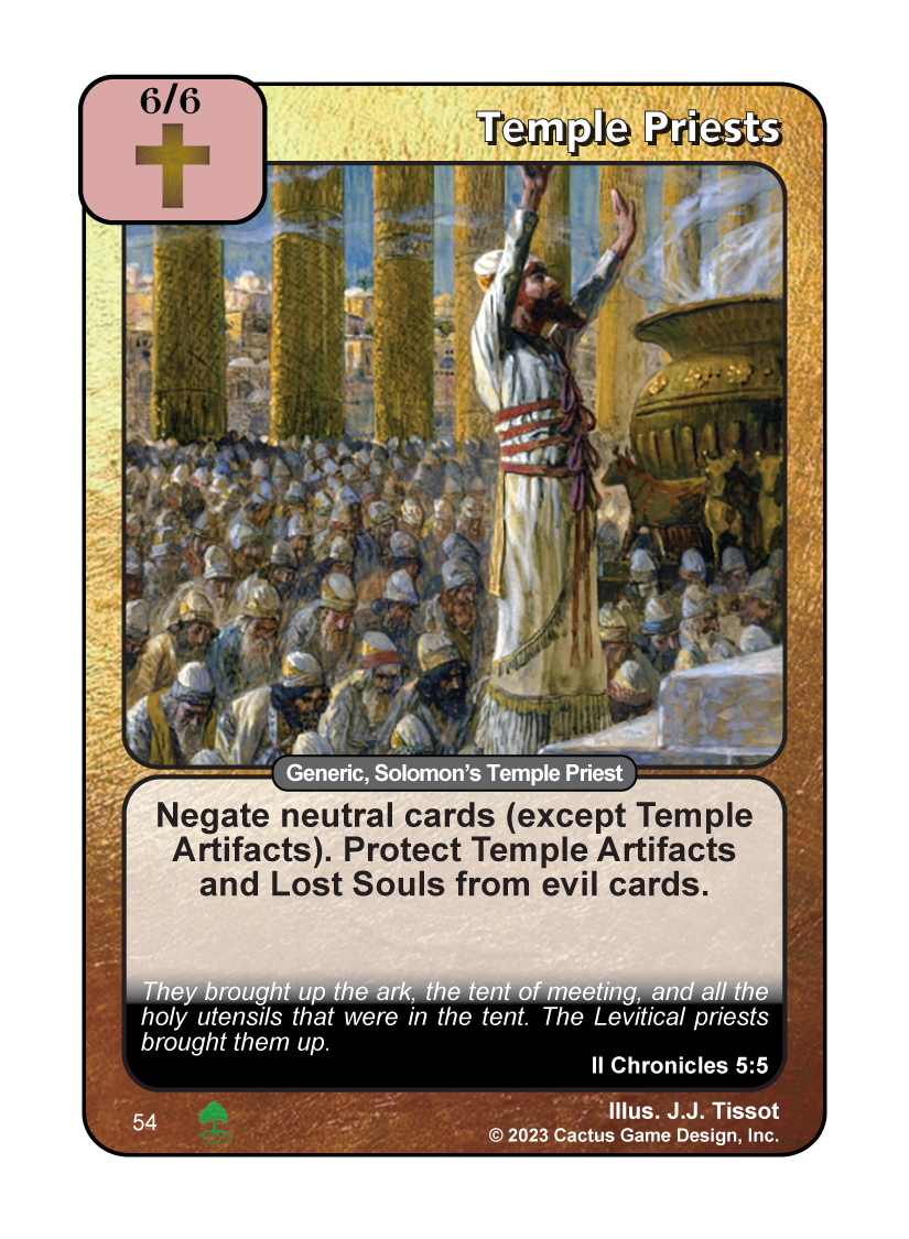 Temple Priests (Roots) - Your Turn Games