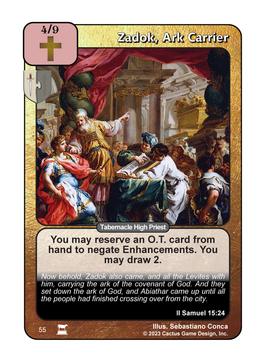 Zadok, Ark Carrier (IR) - Your Turn Games