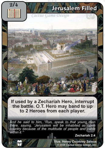 Jerusalem Filled (TtC-Alternate Border)