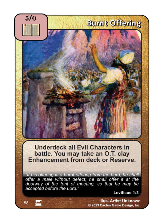 Burnt Offering (IR) - Your Turn Games