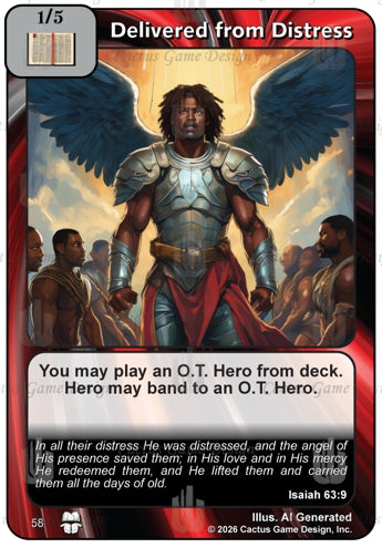 Delivered from Distress (TtC-Alternate Border)