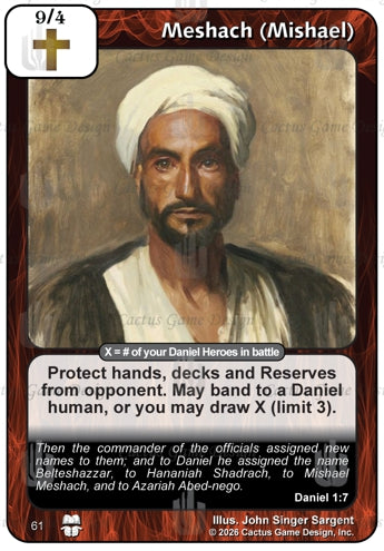Meshach (Mishael) (TtC-Alternate Border)