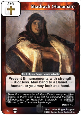 Shadrach (Hananiah) (TtC-Alternate Border)