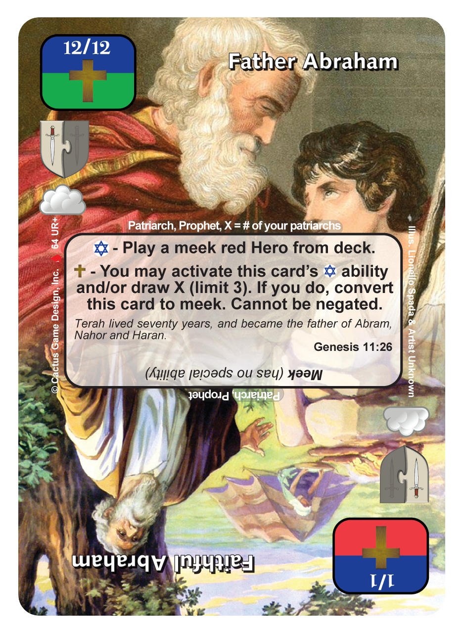 Father Abraham / Faithful Abraham (UR+) (LoC) - Your Turn Games
