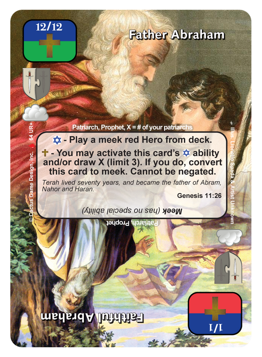Father Abraham / Faithful Abraham (UR+) (LoC) - Your Turn Games