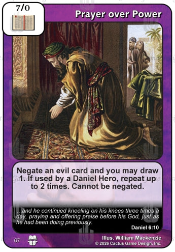 Prayer over Power (TtC-Alternate Border)