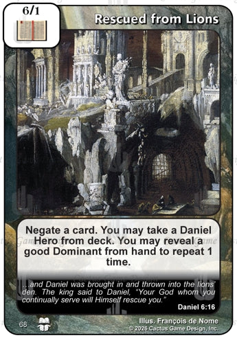 Rescued from Lions (TtC-Alternate Border)