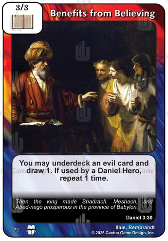 Benefits from Believing (TtC-Alternate Border)