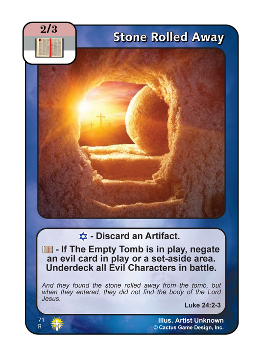 Stone Rolled Away (GoC) - Your Turn Games