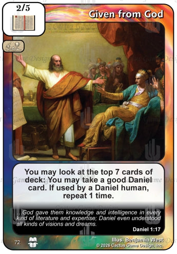 Given from God (TtC-Alternate Border)