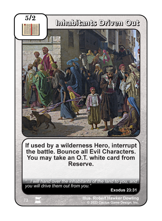 Inhabitants Driven Out (IR) - Your Turn Games