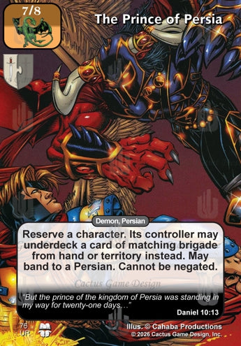 The Prince of Persia (TtC-Alternate Border)
