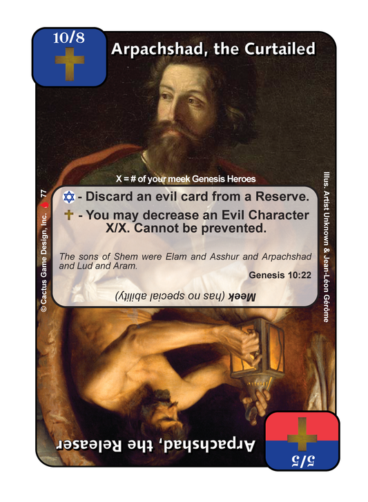 Arpachshad, the Curtailed / Arpachshad, the Releaser (LoC) - Your Turn Games