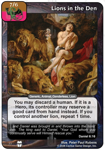 Lions in the Den (TtC-Alternate Border)