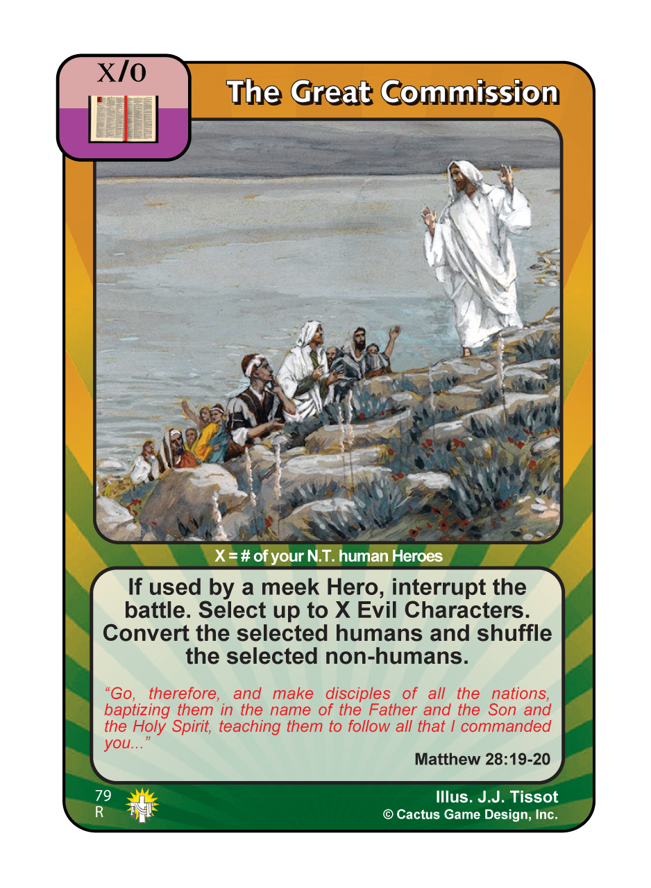 The Great Commission (GoC) - Your Turn Games