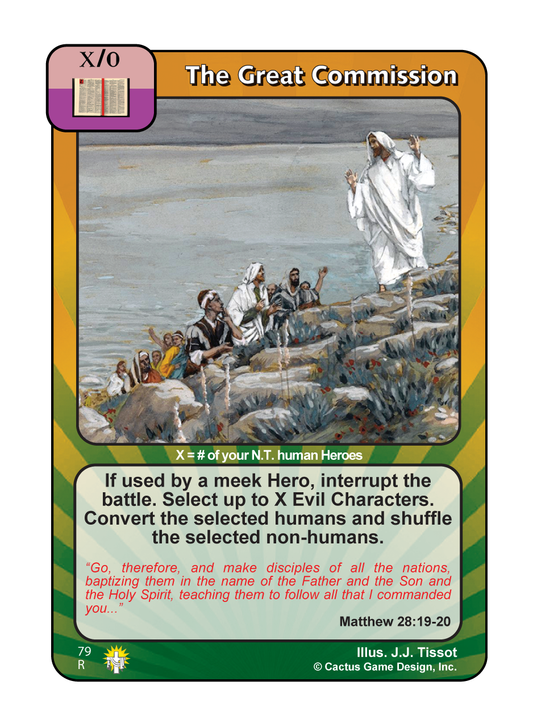 The Great Commission (GoC) - Your Turn Games