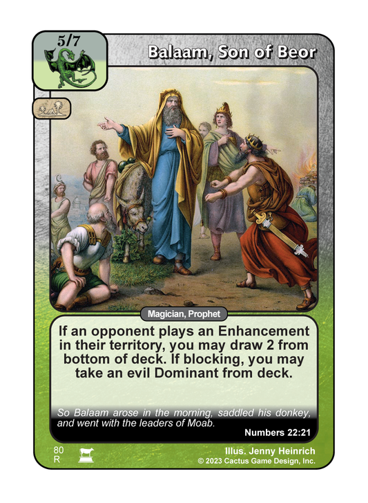 Balaam Son of Beor (IR) - Your Turn Games