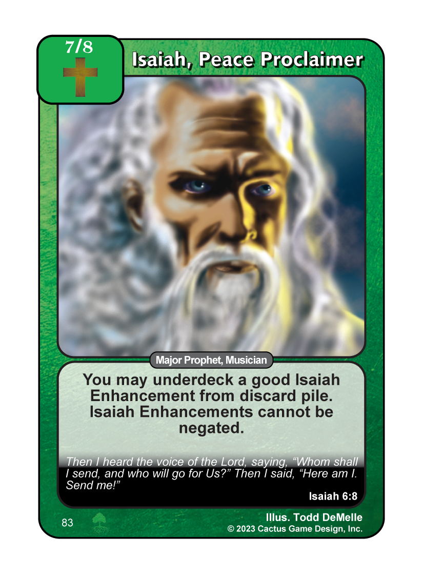 Isaiah, Peace Proclaimer (Roots) - Your Turn Games