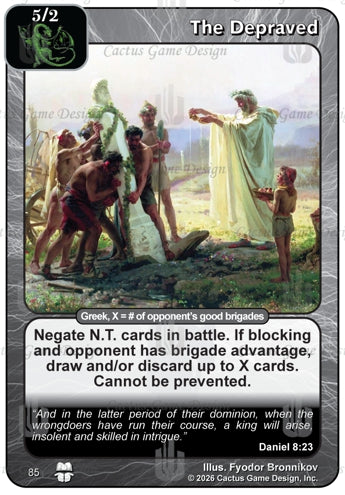 The Depraved [Black] (TtC-Alternate Border)