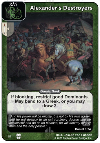 Alexander's Destroyers (TtC-Alternate Border)