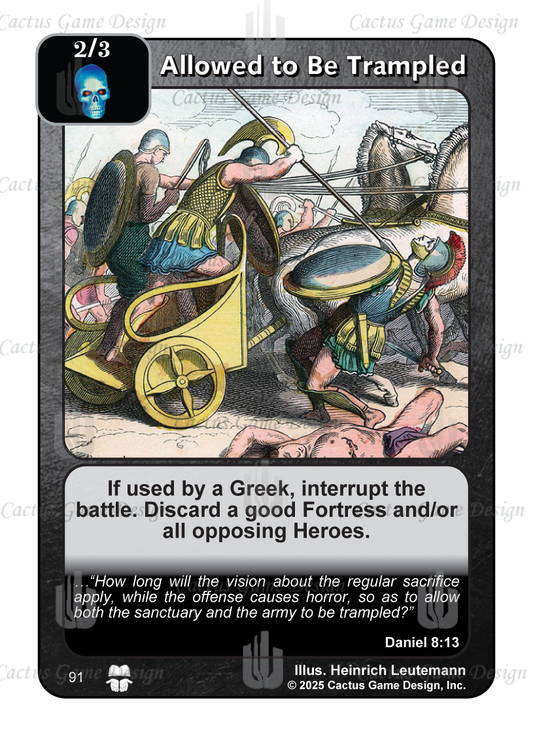 Allowed to Be Trampled (TtC) - Your Turn Games