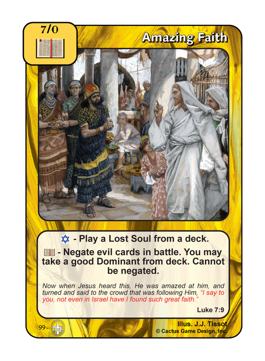 Amazing Faith (GoC) - Your Turn Games