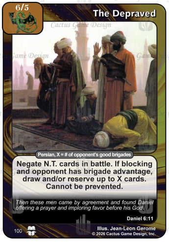 The Depraved (Brown) (TtC-Alternate Border)