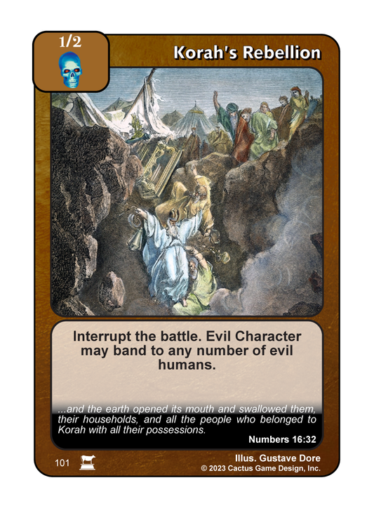 Korah's Rebellion (IR) - Your Turn Games