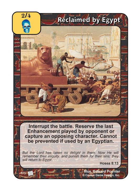 Reclaimed by Egypt (PoC) - Your Turn Games