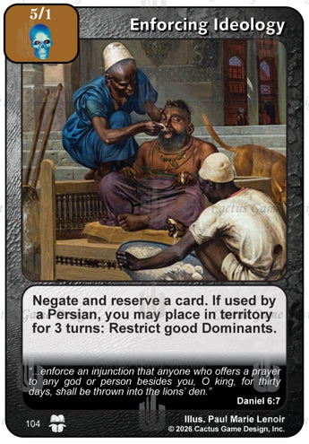 Enforcing Ideology (TtC-Alternate Border)