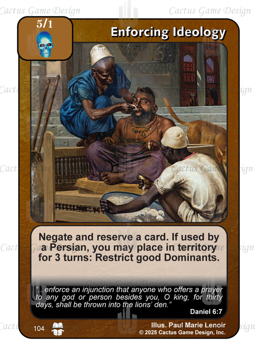 Enforcing Ideology (TtC) - Your Turn Games