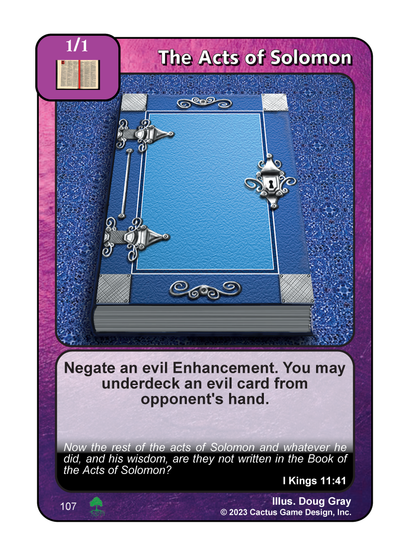 The Acts of Solomon (Roots) - Your Turn Games