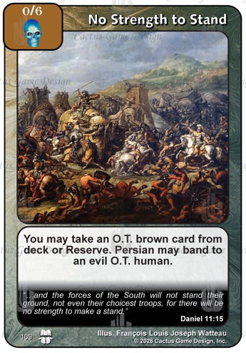 No Strength to Stand (TtC-Alternate Border)