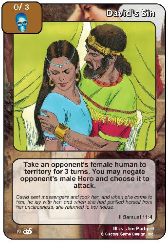 David's Sin (FoM) - Your Turn Games