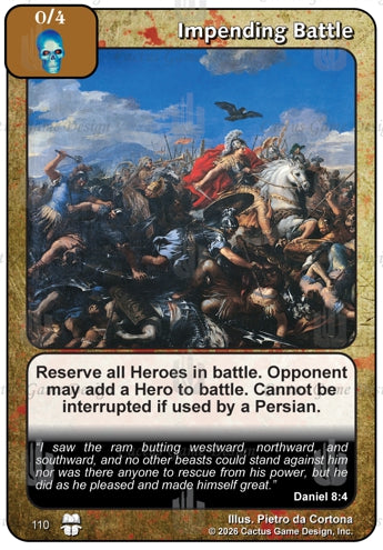 Impending Battle (TtC-Alternate Border)