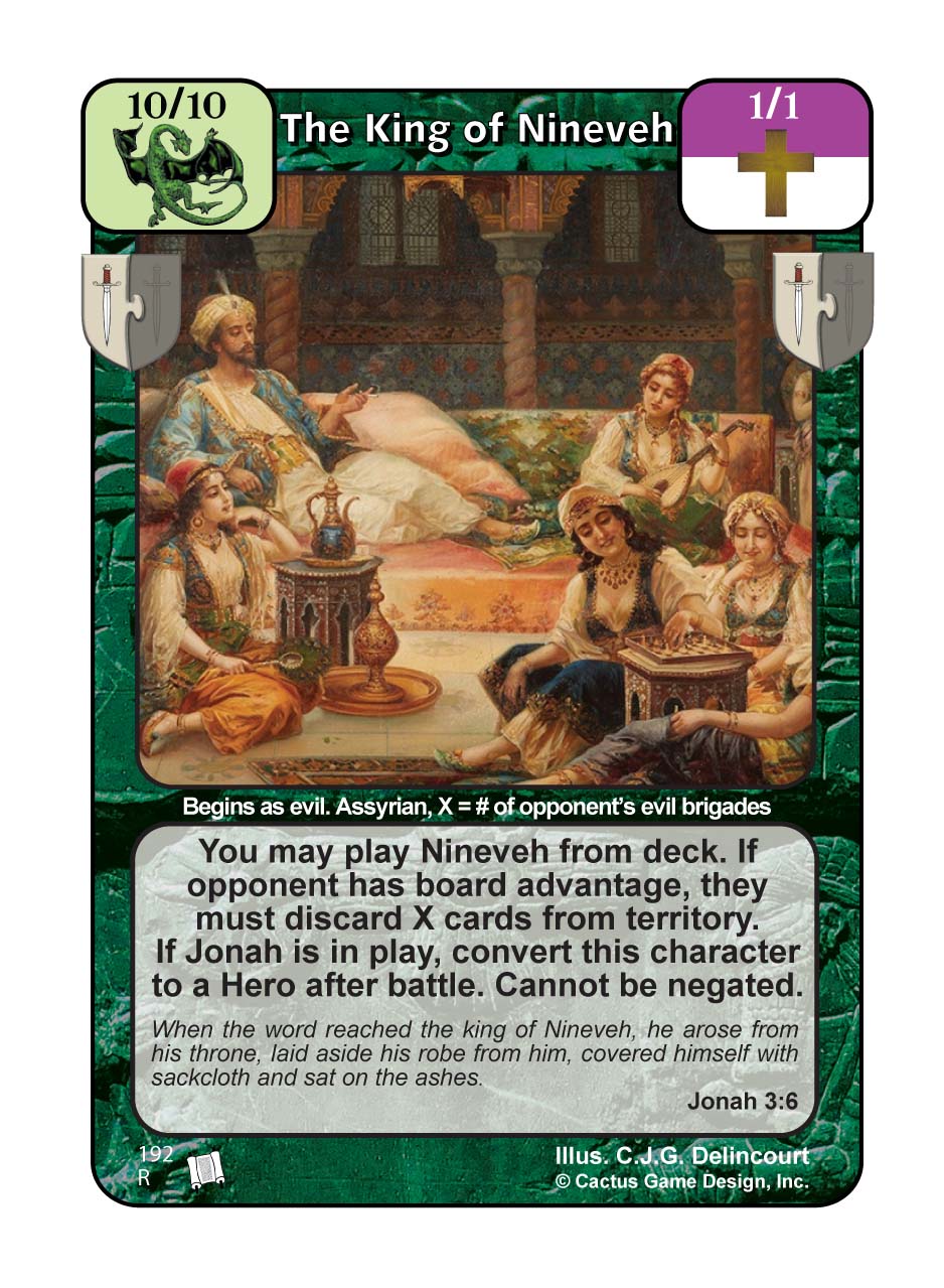 The King of Nineveh - Your Turn Games