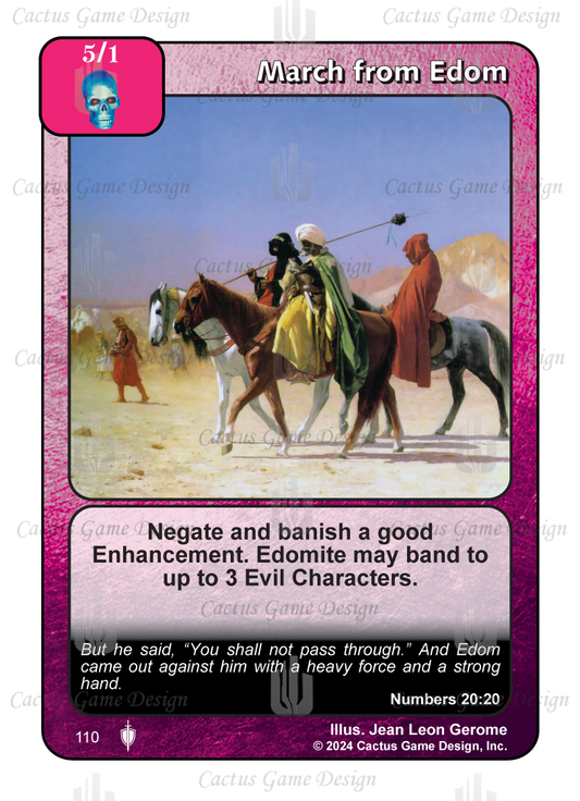 March from Edom (II) - Your Turn Games