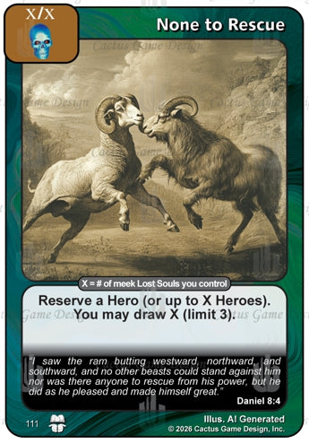 None to Rescue (TtC-Alternate Border)